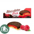 Печенье Biscolata Pia KEK с малиновой начинкой покр с тёмным шоколадом 100гр 1/24