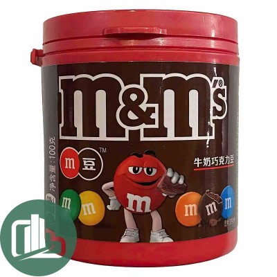 М&М's ИМПОРТ Молочный баночка 60г Китай 1/8
