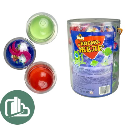 Желе с мини игрушкой Космо-желе 30гр 1/50