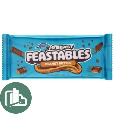 Шоколадная Плитка Мистер Бист Peanut Butter 60гр 1/10