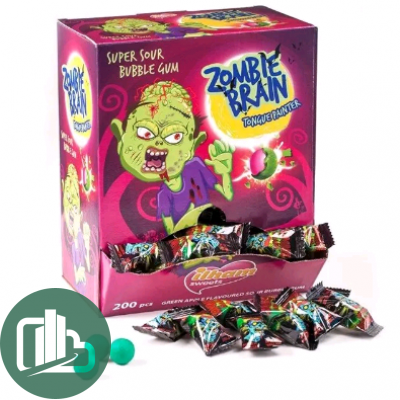 Жев/резинка драже ZOMBIE BRAIN 3,5гр 1/200 (6)