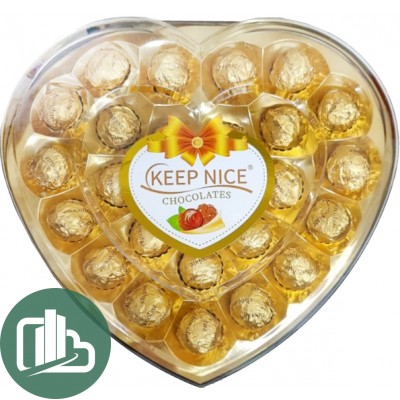 Набор конфет KEEP NICE 240гр 1/12 СЕРДЦЕ