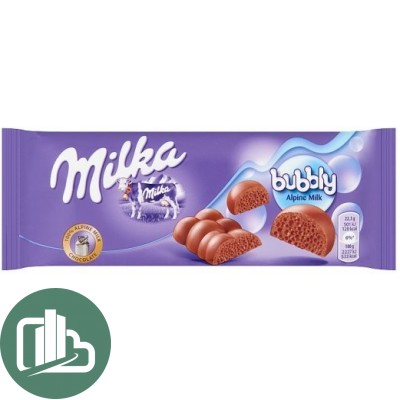 Милка  90гр Альпен Милк 1/25 (Импорт)