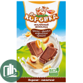 Шоколадная плитка 75гр Коровка Арахис Фундук 1/16 (6)