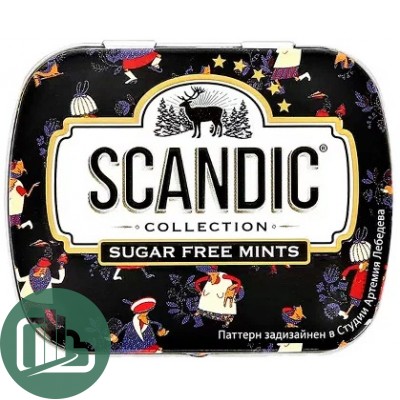 SCANDIC 14гр Strawberry Mix 1/18