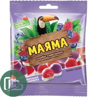яшкино жев мармелад Маяма 170 г черн. смород. апельсин вишня маракуйя кола лайм