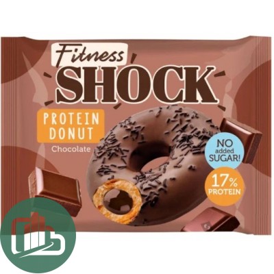 Донат FitnesSHOCK шоколад нач. 70гр 1/9
