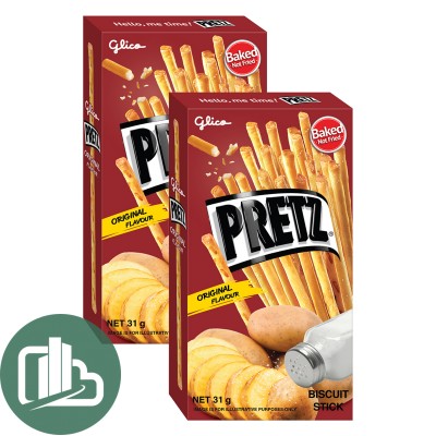 PRETZ Палочки со вкусом запечённой картошки 23гр 1/10