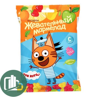 Мармелад Три кота 50гр 1/36