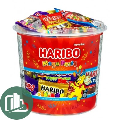 Мармелад ХАРИБО 1000гр Ассорти Вкусов 1/100 (6) 