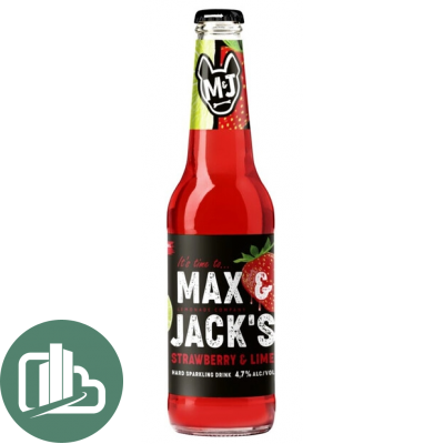 Пиво Max&Jack's 0,4 л Клубника-Лайм 1/12 ст