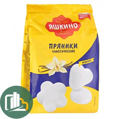 Яшкино Пряники 350гр классические 1/8