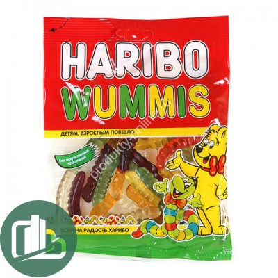 Мармелад жев.HARIBO Червячки Вуммис 70гр 1/20