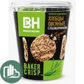 Хлебцы Baker House 50гр цельнозерновые овсяное с размарином 1/10