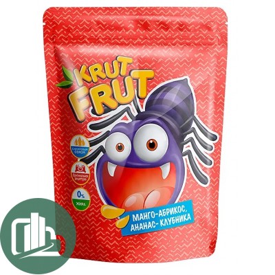 Мармелад КрутФрут 200гр Паук 1/16 Яшкино