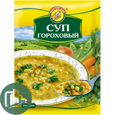 Мастер Дак суп гороховый 60гр 1/40