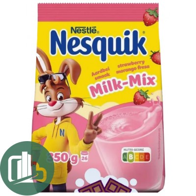 Какао Несквик 350гр м/у КЛУБНИКА 1/14 Германия