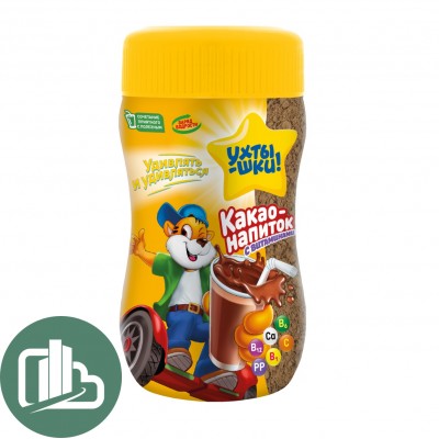 Какао напиток Ухтышки 300гр 1/6