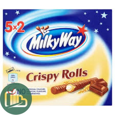 Милки Вей шок. батончики Crispy Rolls 6х2 150гр 1/13