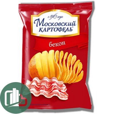 Московская картошка 120гр Бекон 1/16