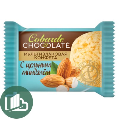 Co barde de chocolate мультизлаковая с цельным миндалем конфеты 2кг