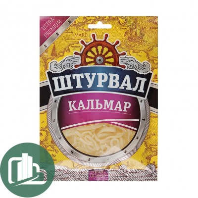 Кальмар солено-сушеный 36г 1/5 Штурвал