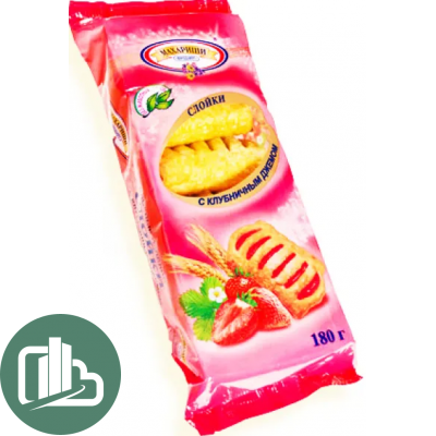 Штрудель 180гр Клубника 1/12