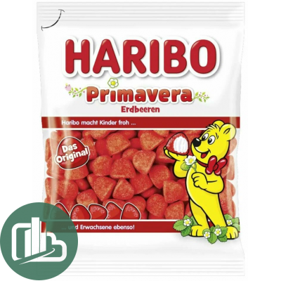 Мармелад ХАРИБО 100гр PRIMAVERA (Клубнички) 1/30