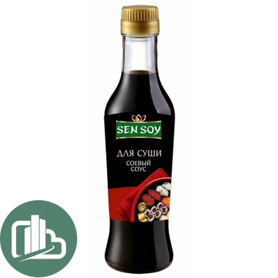 SEN SOY Соус соевый 250мл 1/6 Для Суши ст/б