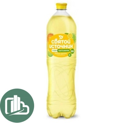 Святой Источник 1,5л 1/6 Лимон-цитрус