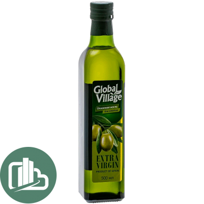 Масло Оливковое нераф Global Village Extra Virgin 500мл 