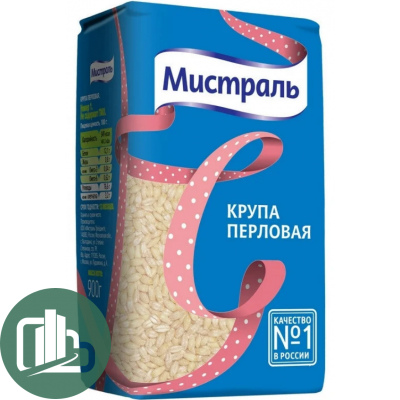 Мистраль Перловя Крупа 900гр 1/12
