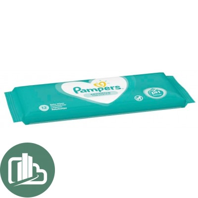 Влажные салфетки Pampers 1/12
