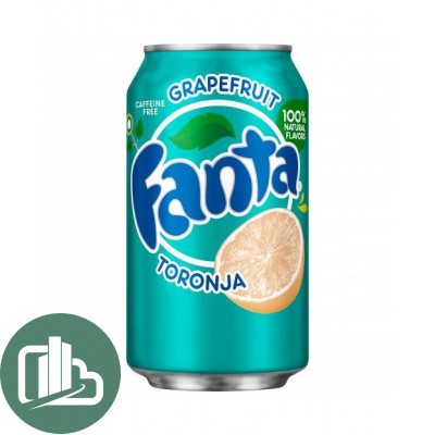 Фанта 0,35л  Grapefruit 1/12  (грейпфрут)