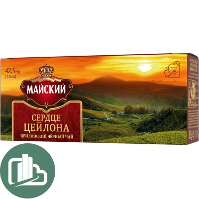 Майский Чай Сердце Цейлона 25 пак 1/27