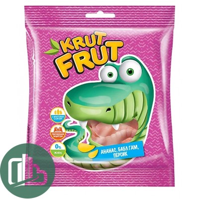 Мармелад КрутФрут 70гр Червячки 1/50 Яшкино