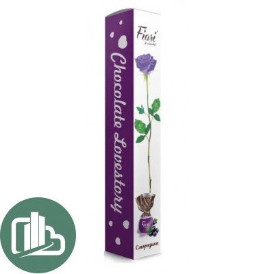 Набор Конфет Fiori ci ciocclato с начинкой смородина "Роза" 90г 1/24