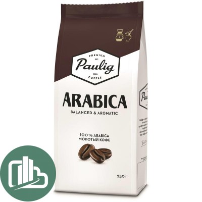 Паулинг ARABICA  молотый 250гр 1/12