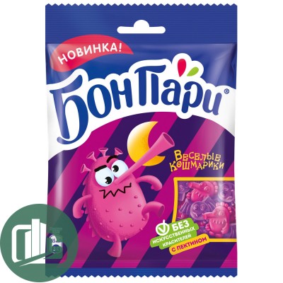 Бон пари мармелад кошмарики 75гр 1/15