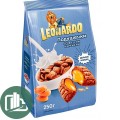 Яшкино Готовый завтрак Leonardo 250гр Подушечки со вкусом Карамели 1/10