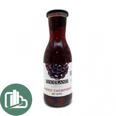 FOODLAND Компот Ежевичный 1100мл 1/6