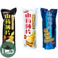Чипсы Yam Chip Китай 90гр Зеленый Лук/Острые/Соус 1/10 (8) (Белый Черный Голубой)