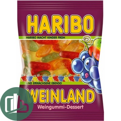 Мармелад ХАРИБО 100гр Weinland (Виноград) 1/30