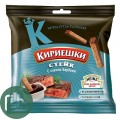 Яшкино Кириешки 60гр+25мл Стейк с соусом Барбекю 1/30