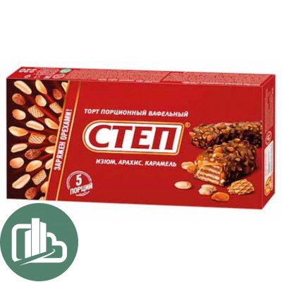 Торт Степ Микс 200гр 1/12