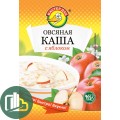 Мастер Дак каша овсяная с яблоком 35гр 1/40