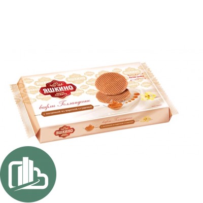Яшкино  Ваф. Голландские с варен. сгущ. 290гр 1/15