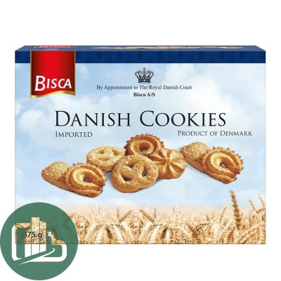 Печенье ФАС BISCA Danish Cookies 375гр 1/10