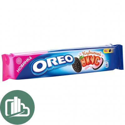 Печенье  OREO 95гр с какао и клубникой 1/28