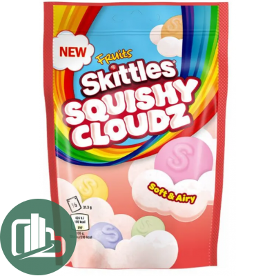 Драже Skittles SQUISHY CLOUDZ 94гр 1/18